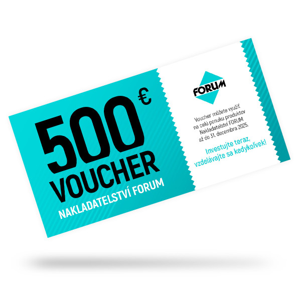 Voucher v hodnote 500 € na produkty Nakladatelství FORUM