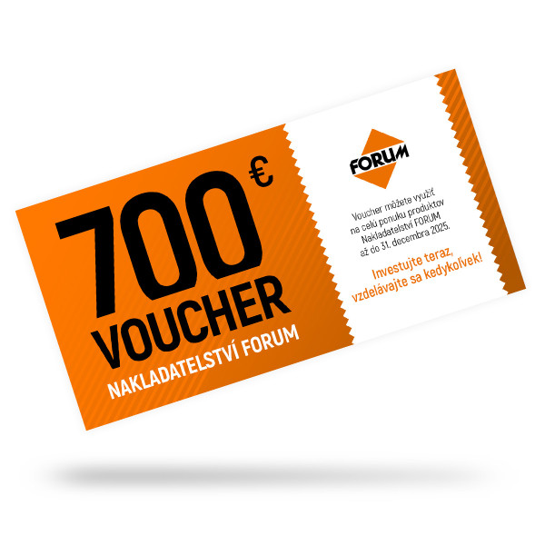 Voucher v hodnote 700 € na produkty Nakladatelství FORUM