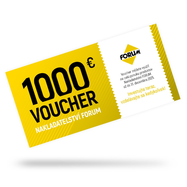 Voucher v hodnote 1000 € na produkty Nakladatelství FORUM