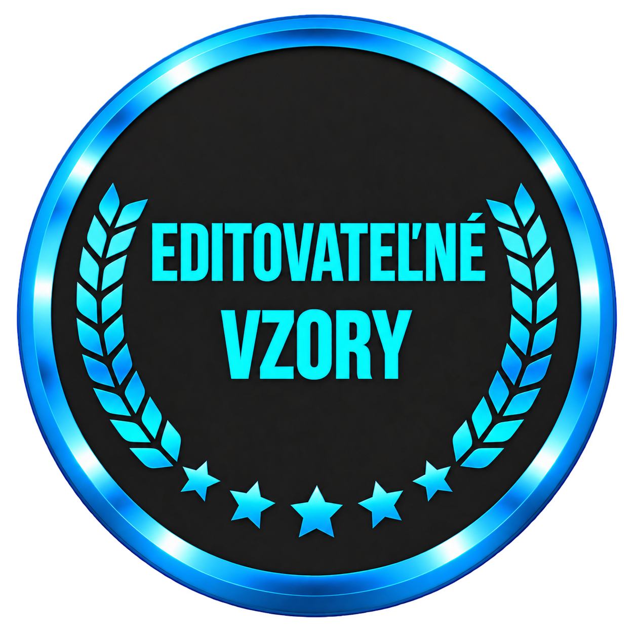 EDITOVATEĽNÉ VZORY